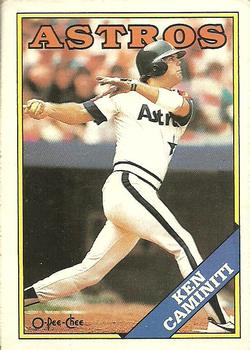 1988 O-Pee-Chee Baseball Cards 064      Ken Caminiti RC